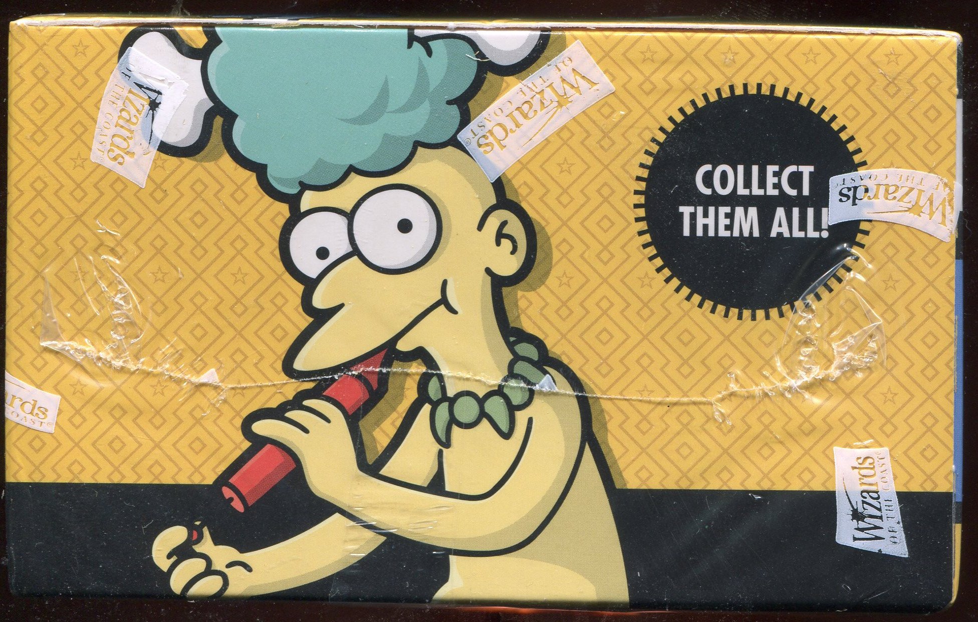 the simpsons booster box The Simpsons Trading Card Game Krusty Approved Booster Box [36 Packs]