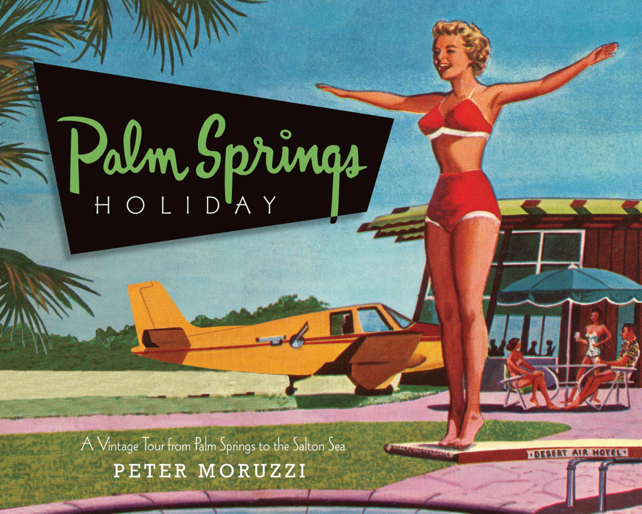 Palm Springs Holiday livre vintage de photographie pour salon retro