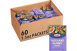 Kraft Thousand Island Dressing Single Serve Salad Dressing Packets
