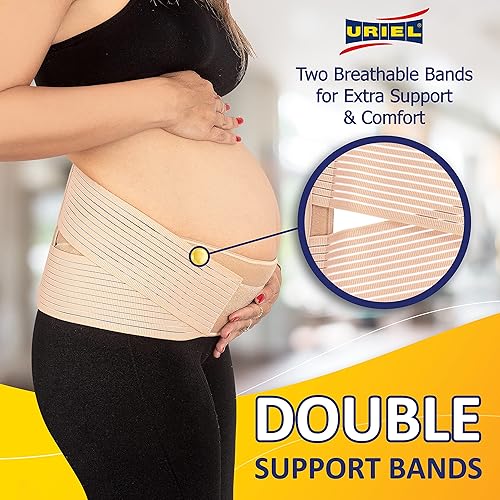 Miniatura 3 de URIEL Banda de vientre de maternidad, bandas para el vientre posparto, bandas para el vientre para mujeres embarazadas, banda de apoyo para el