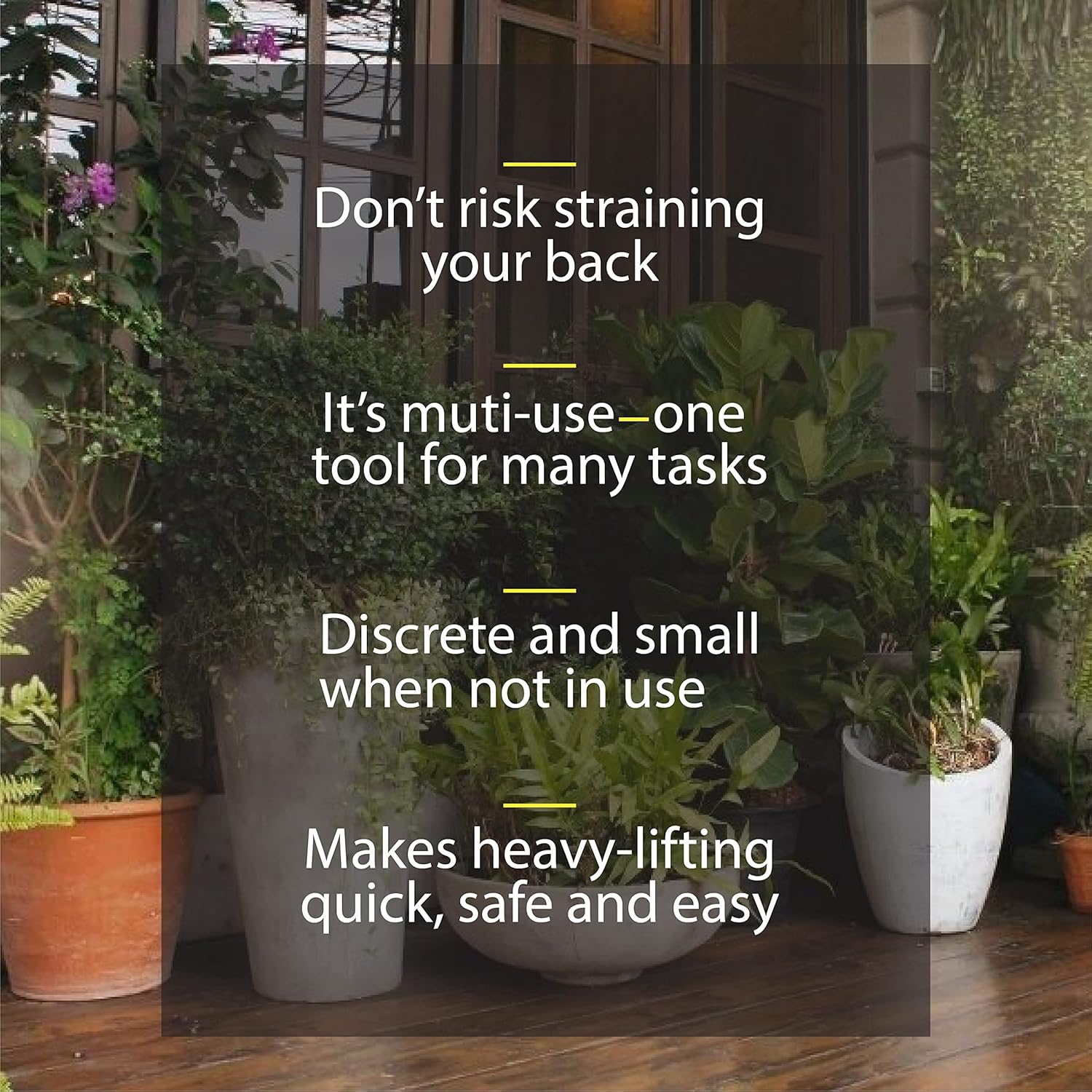 ProLifter - 400 Pound Plant Support Lifting Straps For Moving Heavy Rocks, Root Balls, Gardening Pots, Planters & Accessories - A Plant Caddy Pot Mover Ideal for Landscaper to Lift, Balance, Transport