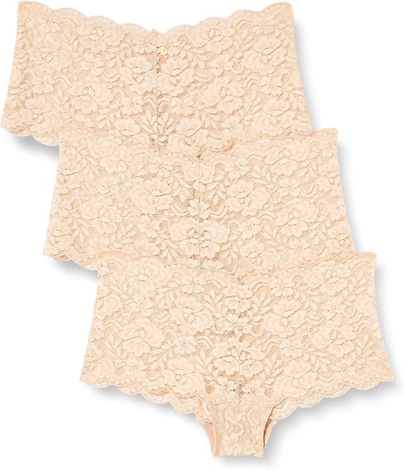 Iris & Lilly Damen Slips - 5er Pack Hoher Bund