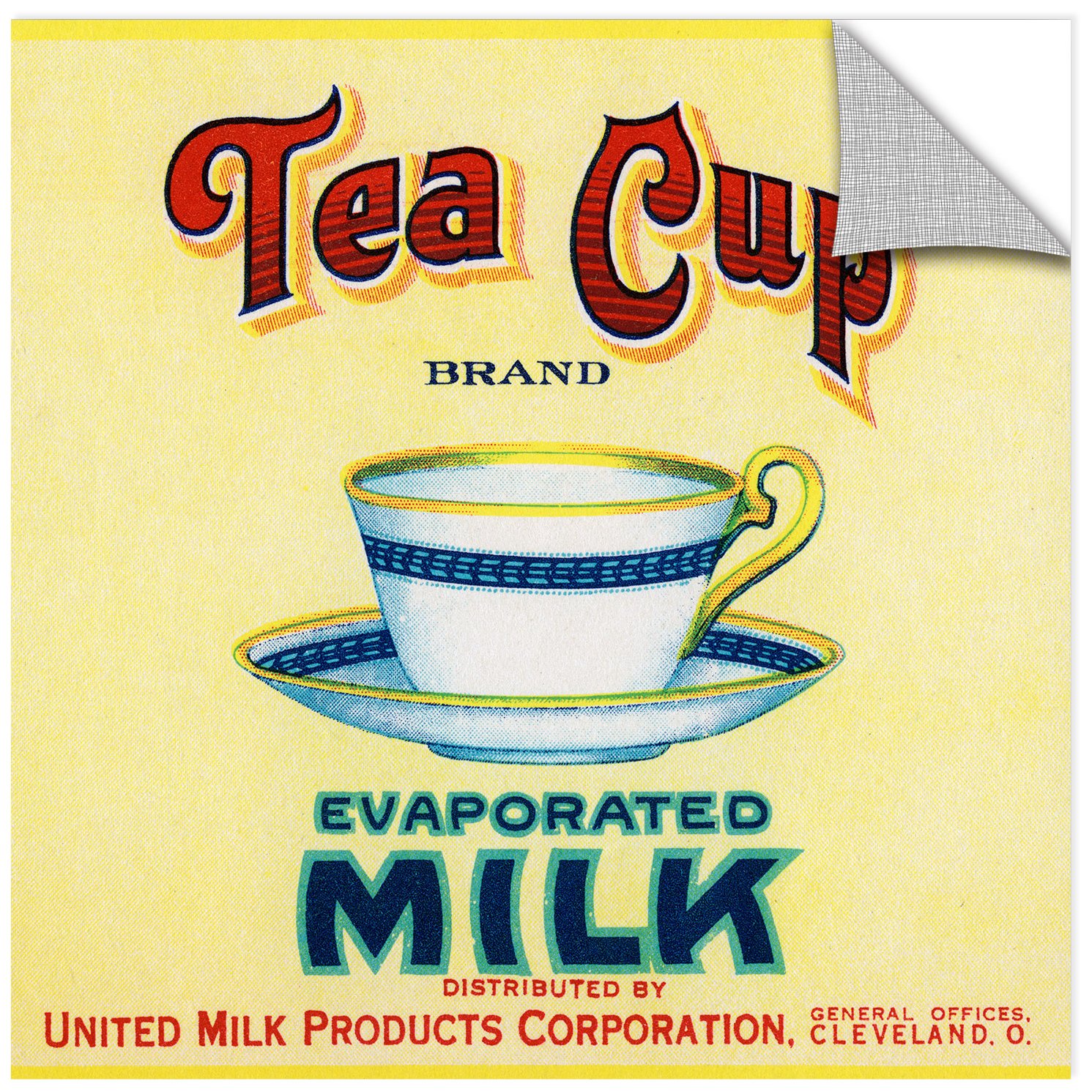 Buy Artwall 1bma003a1818p Bridgeman 's Tea Cup Brand Evaporated Milk