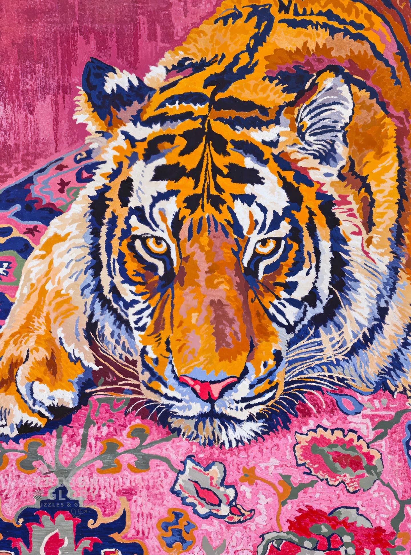 Amazon.com: Cross & Glory - Bohemian Tiger Tapestry - 1000 Piece
