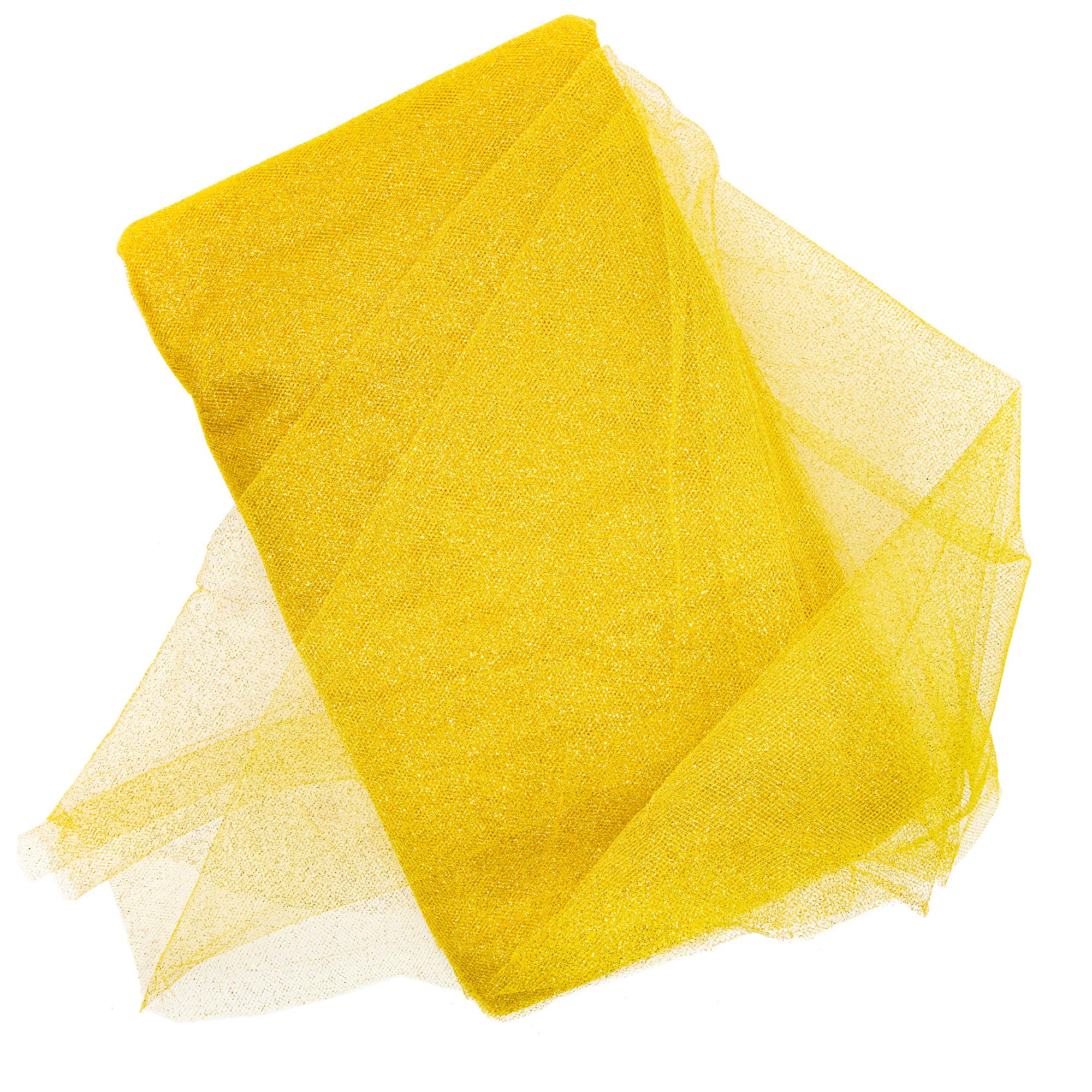 Tulle Rolls, Sewing Accessories and Supplies (Yellow, 54 in x 10 Yards)