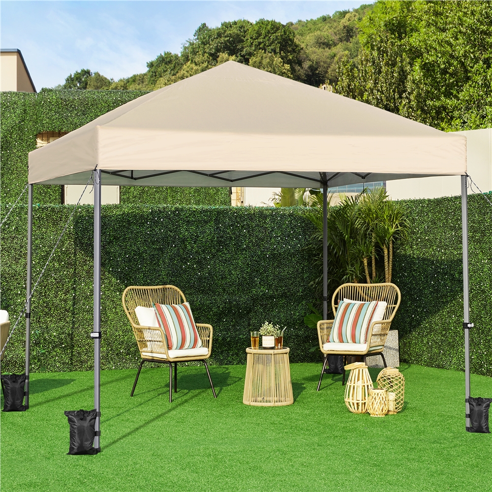 Amazon.com : Yaheetech 8x8 Pop Up Canopy Tent 1-Button One Person