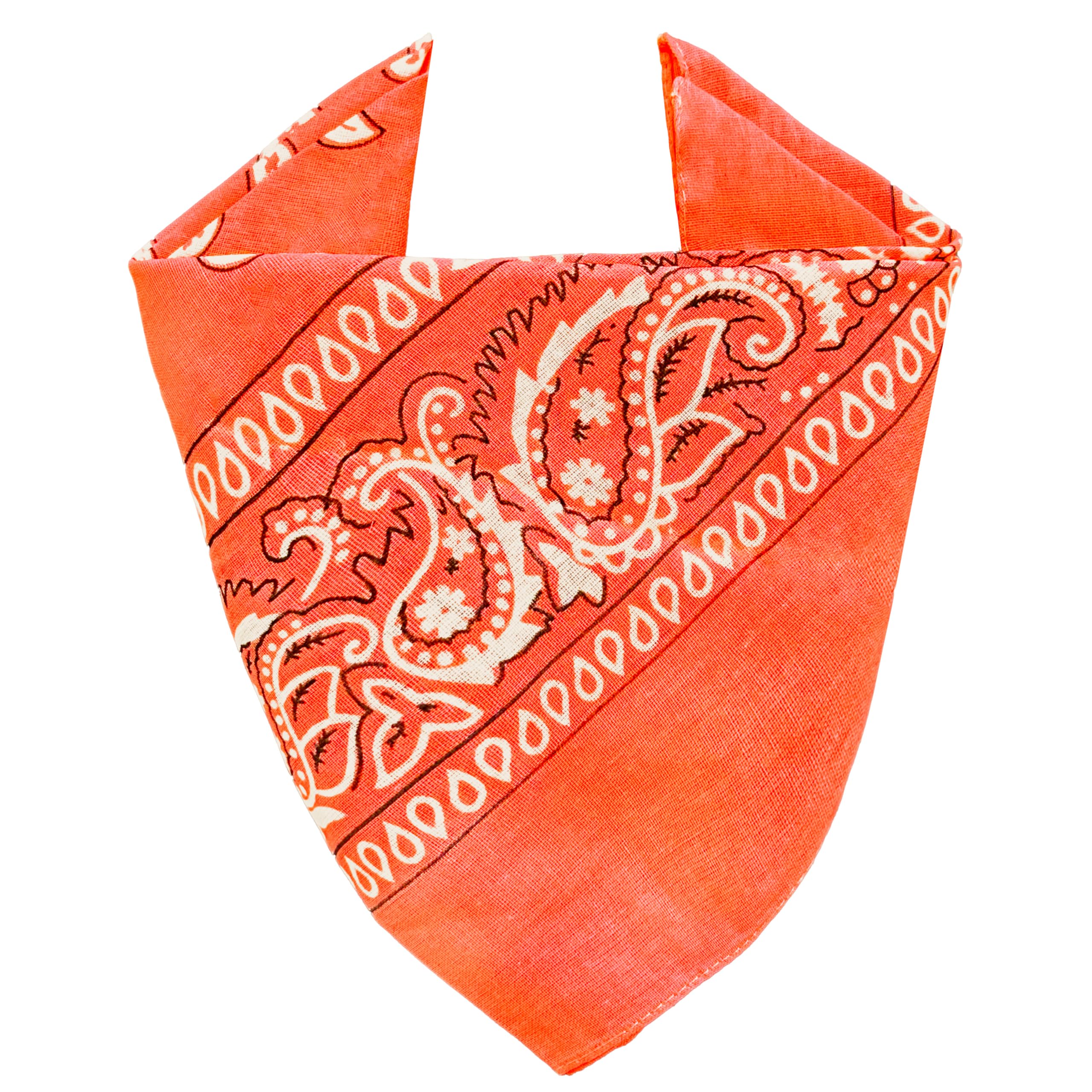 JOPHY & CO. 100% algodón BANDANA SET 3/5/10 para Mujeres Hombres Niños Unisex Único y/o Paisley Pattern COD. A644 - 3