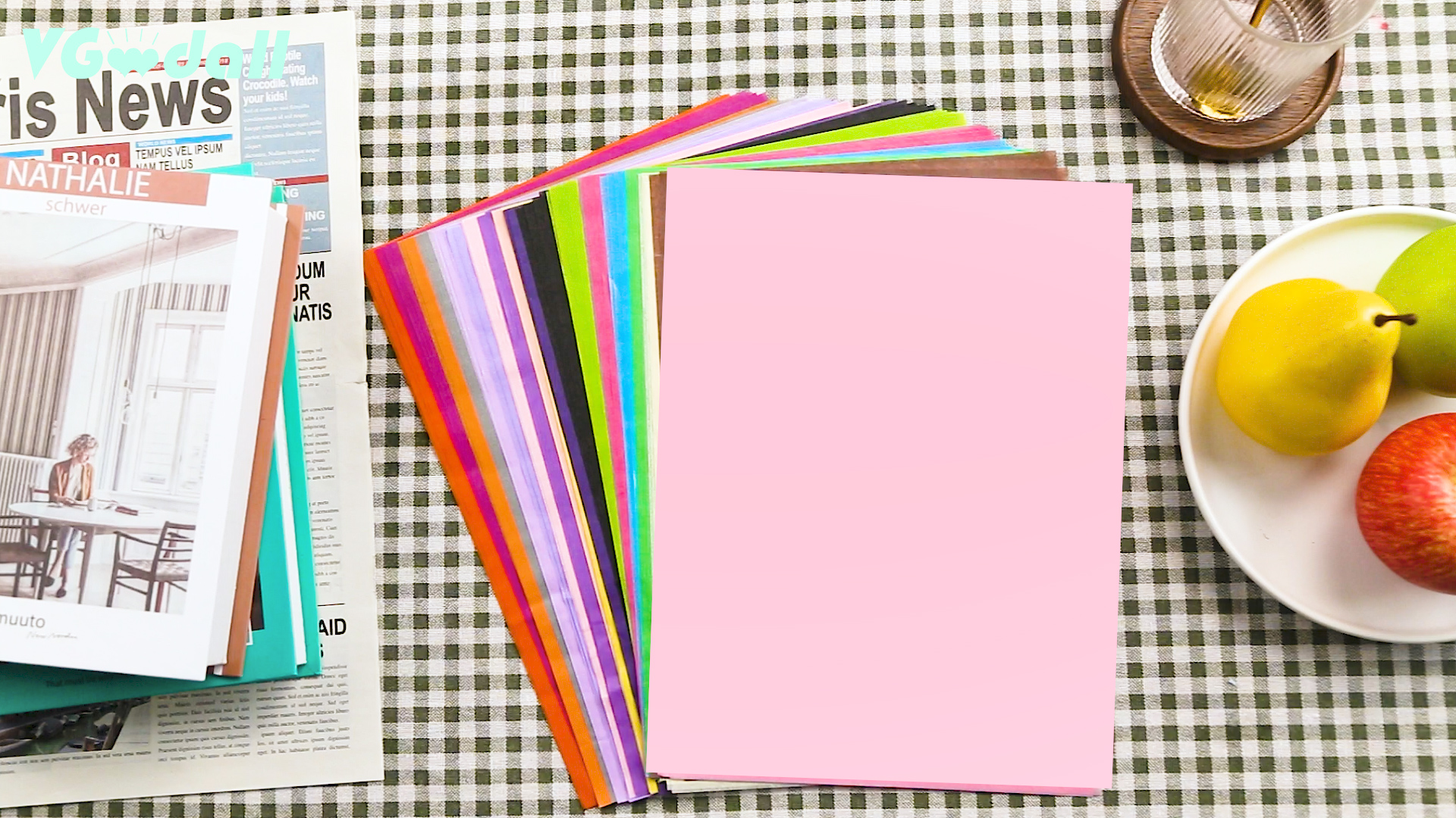 Lot 75 Feuilles Papier De Soie 50x35cm - 5 Tons Jaunes