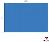 Vista 15 de Norsk Alfombrillas de ejercicio reversibles de doble cara de 1/2 pulgada de espuma para gimnasio en casa, azulejos de espuma EVA entrelazados