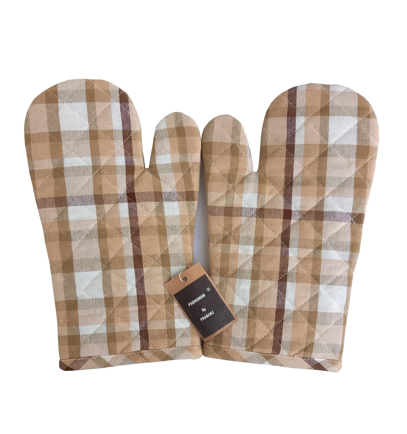 PADHUMAM Cotton Padded Oven Gloves Microwave Oven Mitten Heat