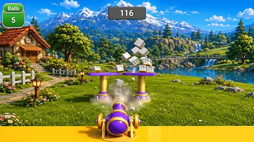 Royal Cannon Smash 3D Knock Out Fest Puzzle: Perfect Shot Blocks Stack Blast Shooting Adventure Fun Game – vue 8