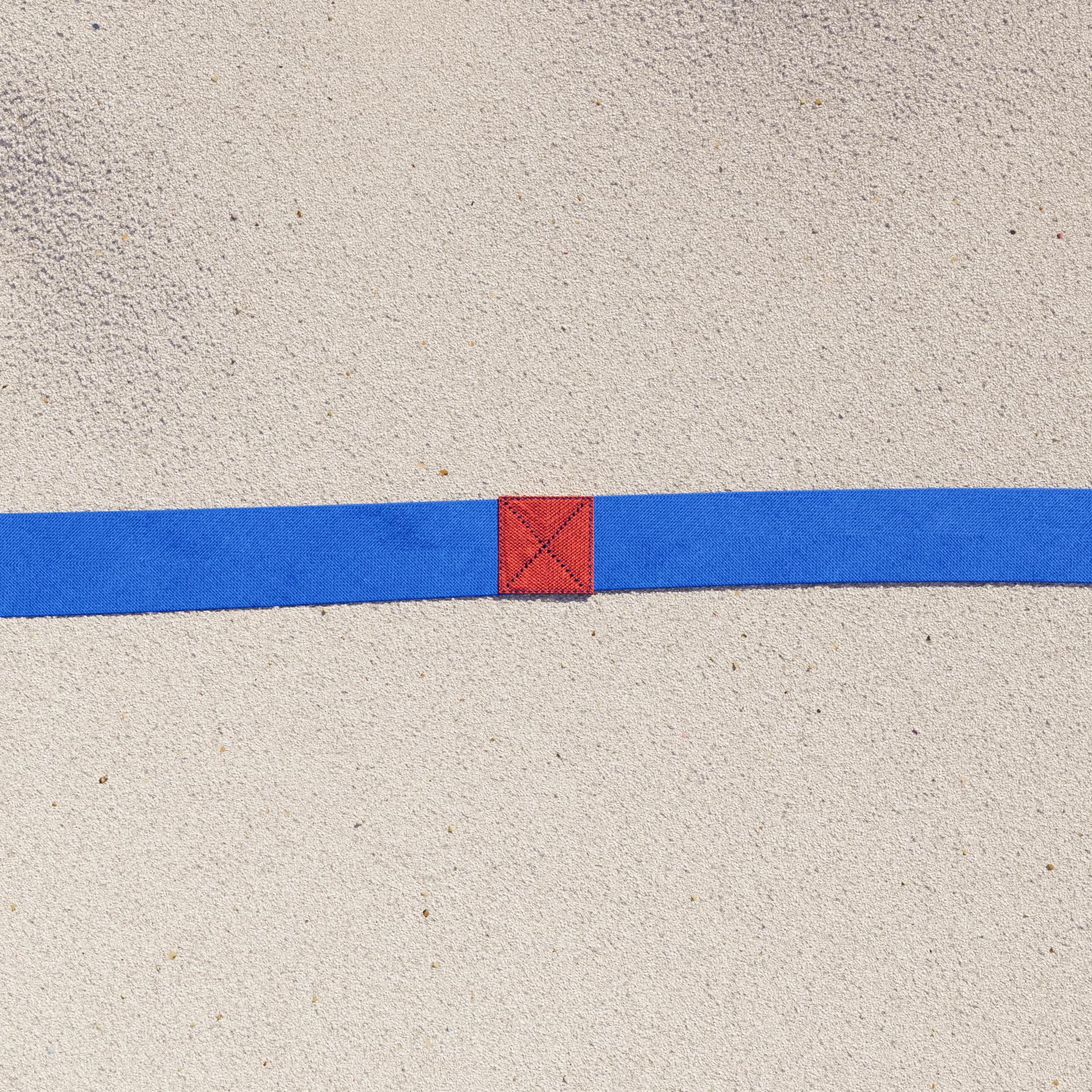 QLS Beachvolley E05799 Marcatore per pallone da beach volley 16 x 8 m Blu