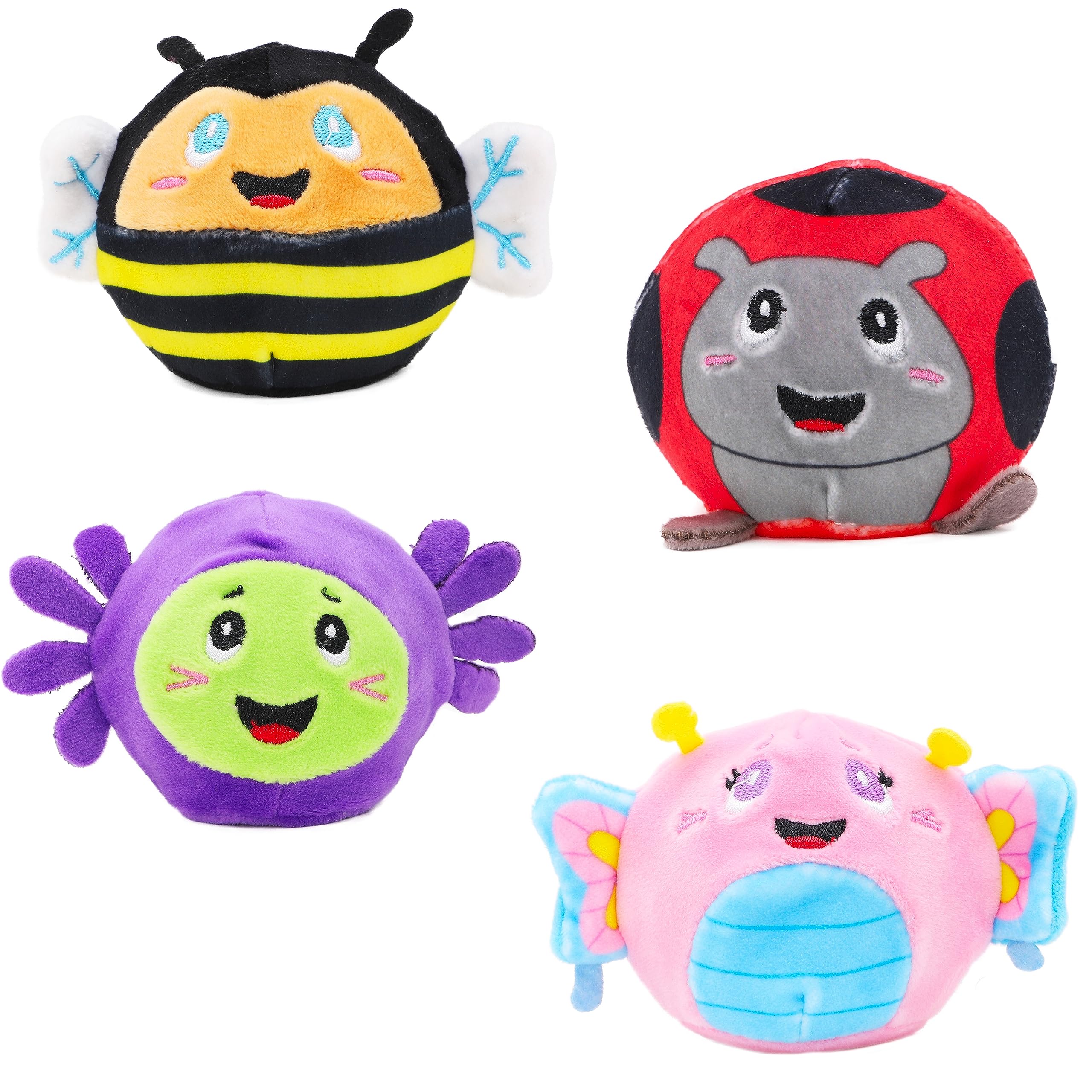 Toyland® 8cm Garden Beetle Jelly Squeezer - Novelty Squeeze Toy for Kids - 1 Piece at Random