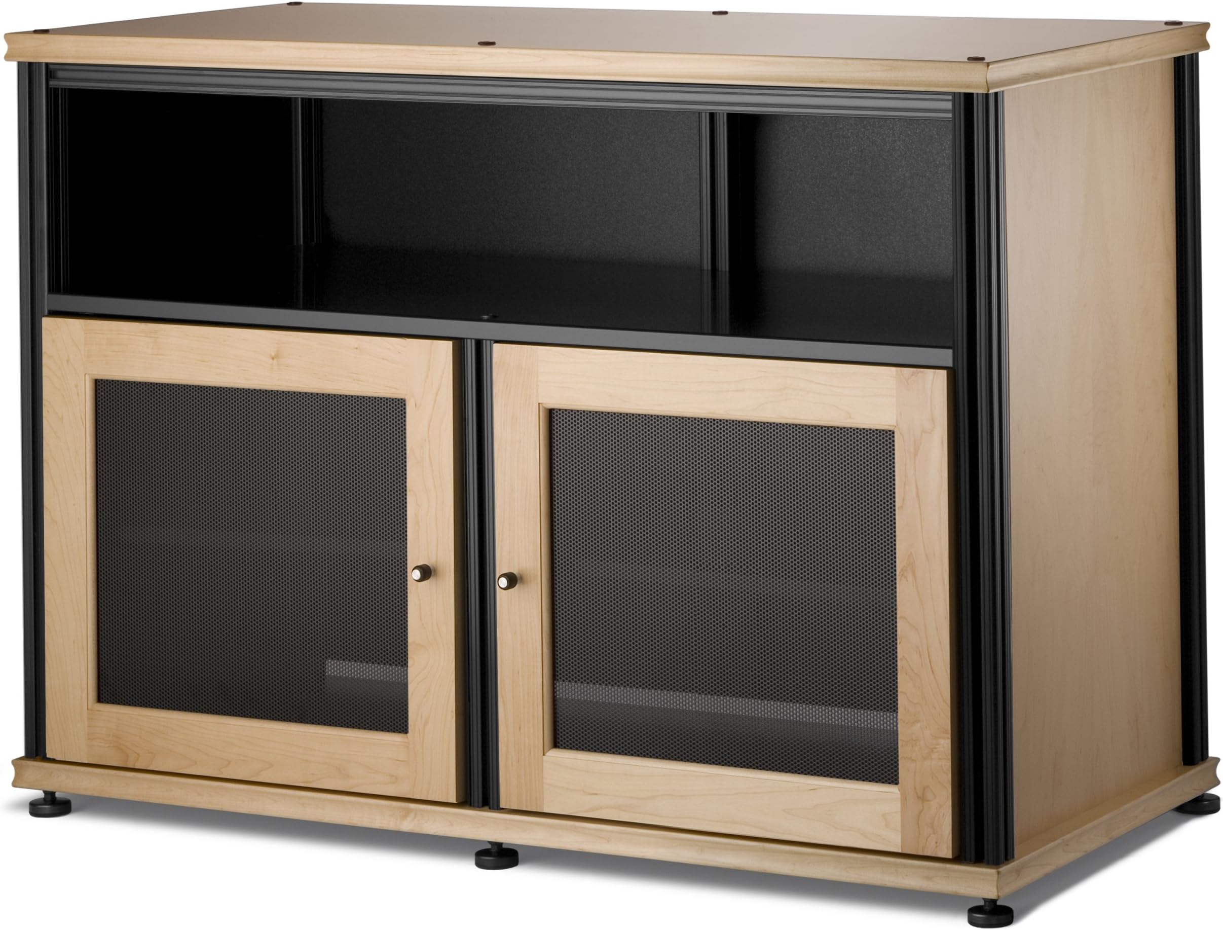 Salamander Synergy 329 A/V Cabinet w/ Two Doors & Center Channel Shelf (Maple/Black)