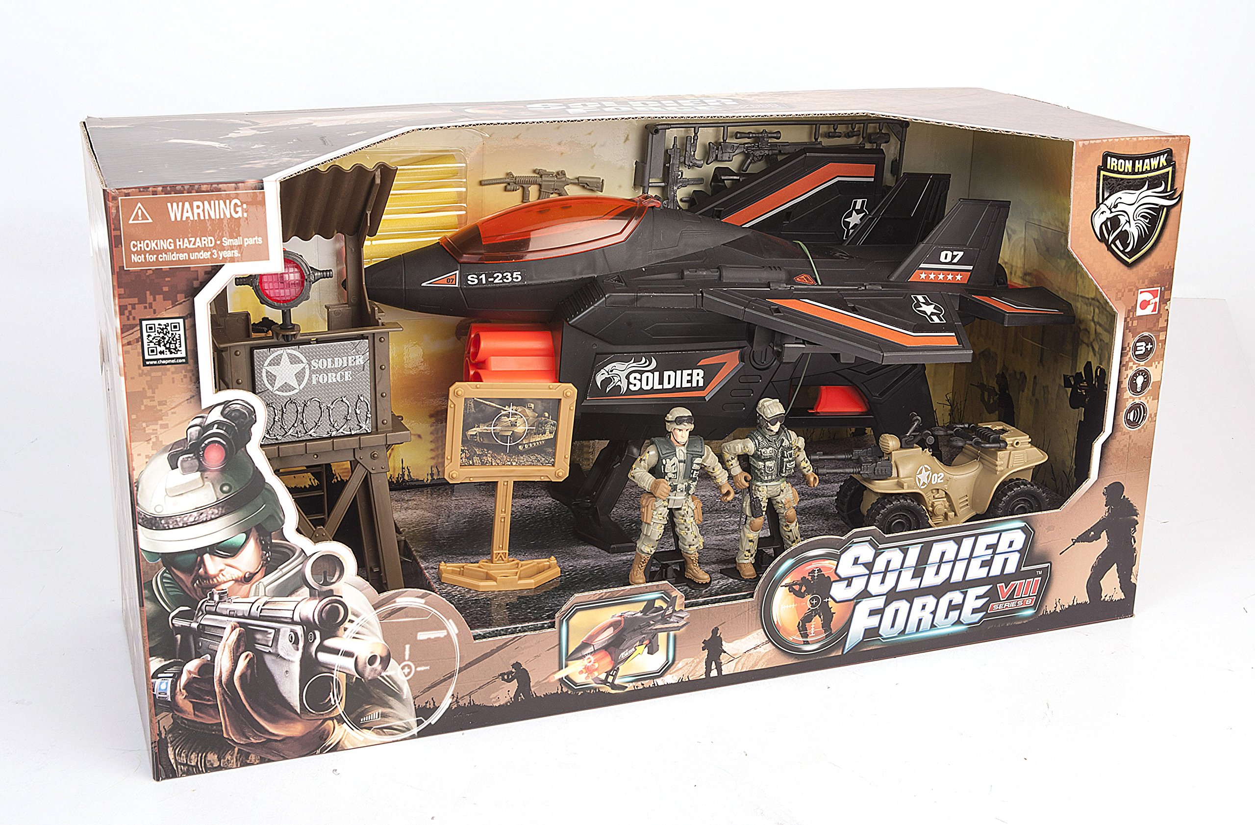 未開封 ソルジャーフォース Ⅷ シリーズ8 SOLDIER FORCE Soldier Force VIII JET Sünger Mermi Atan Asker Oyun Seti : Amazon