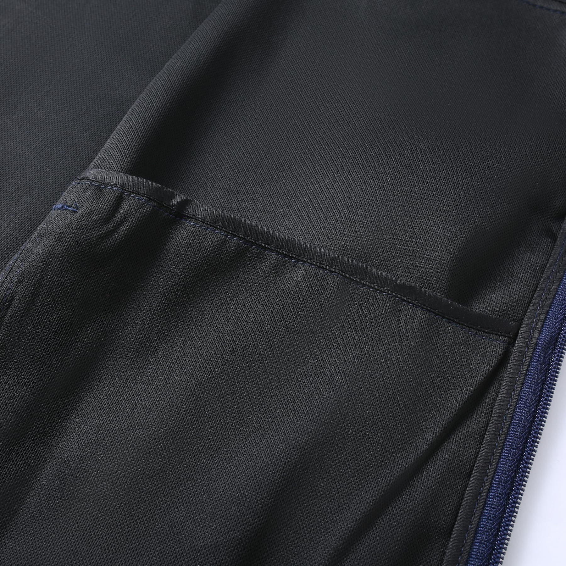Allthemen Gilet Matelassé Homme Légère Casual Vest de Travail Zip Couleur Uni Blouson Sans Manches Softshell