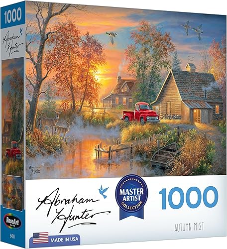 Miniatura 2 de Cra-Z-Art - RoseArt- Abraham Hunter - Autumn Mist - Rompecabezas de 1000 piezas