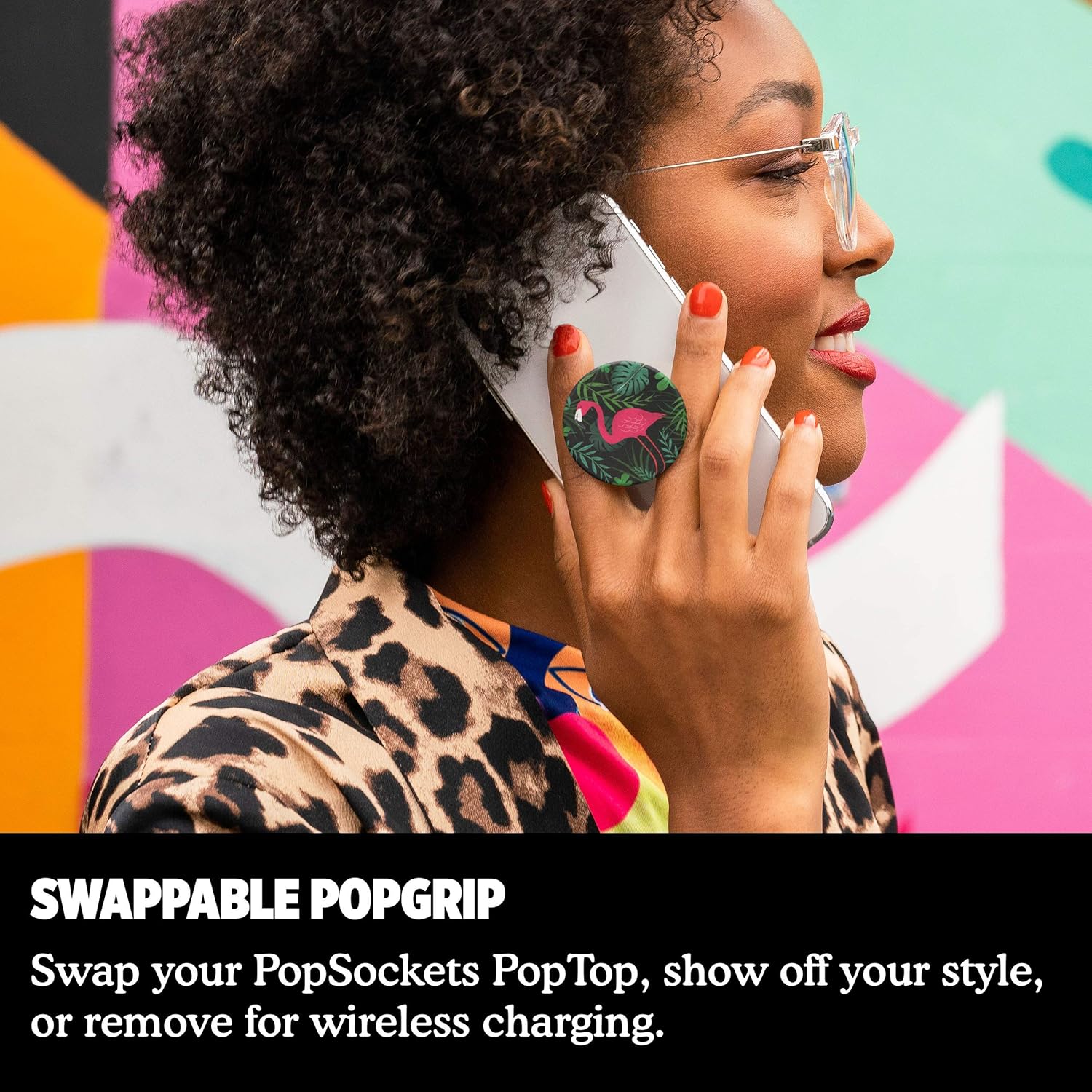Top Rated PopSockets PopGrip - Expanding Stand and Grip with Swappable Top - Mingos