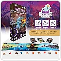 Vista 11 de Valeria Card Kingdoms Juego de mesa – Estrategia y rodar dados con gestión de recursos – Diversión para adolescentes, adultos, noche