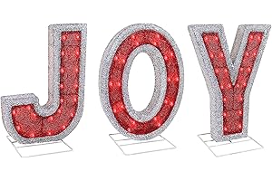 Joy Letters Christmas Outdoor