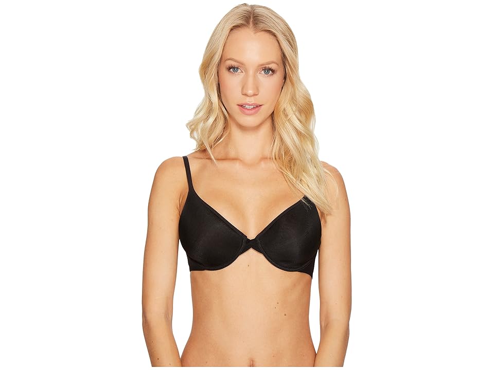 

OnGossamer Sheer Bliss T-Shirt Bra 019701 (Black) Women's Bra