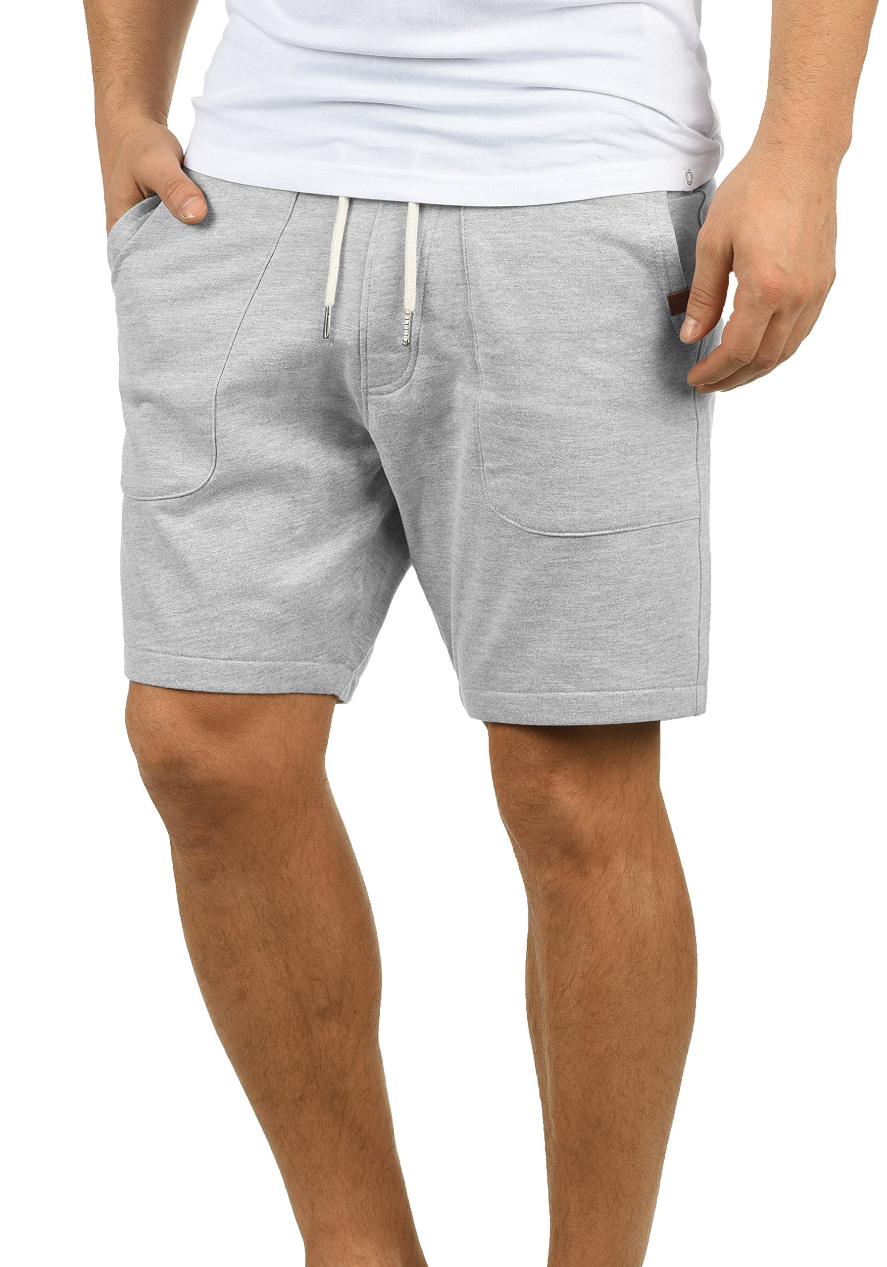 Blend BHMulker Herren Sweatshorts Kurze Hose Jogginghose mit Kordelzug Eingrifftaschen Baumwollmischung Regular fit