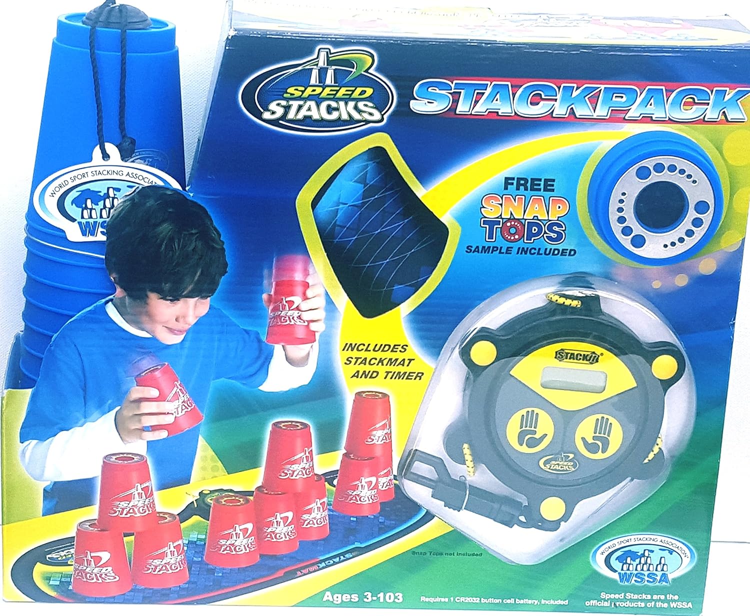 Amazon.com: Speed Stacks StackPack ~ Blue : Toys & Games