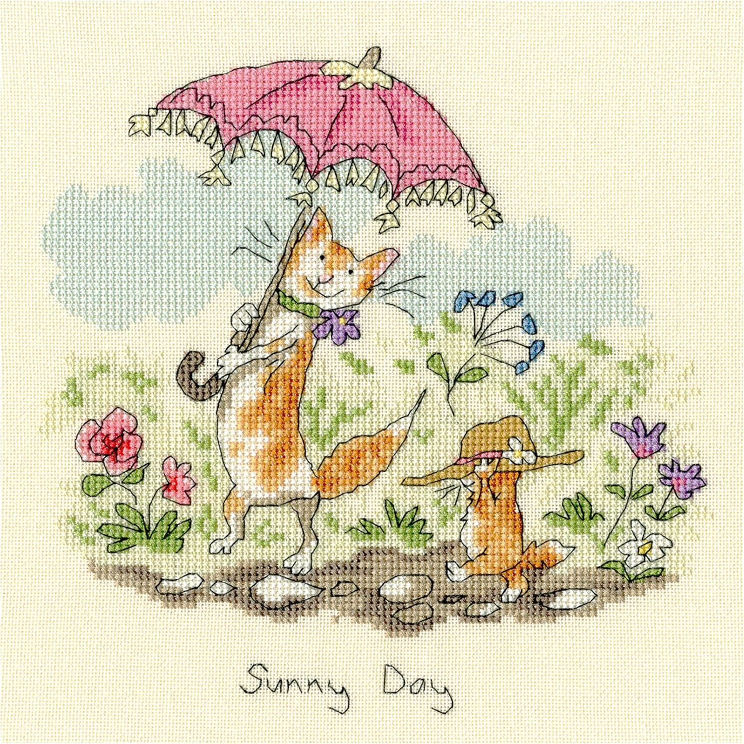Bothy Threads Sunny Day Cross Stitch Kit