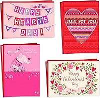 Vista 10 de Hallmark Vida - Surtido de tarjetas españolas para el día de San Valentín para niños, 8 tarjetas del día de San Valentín con sobres