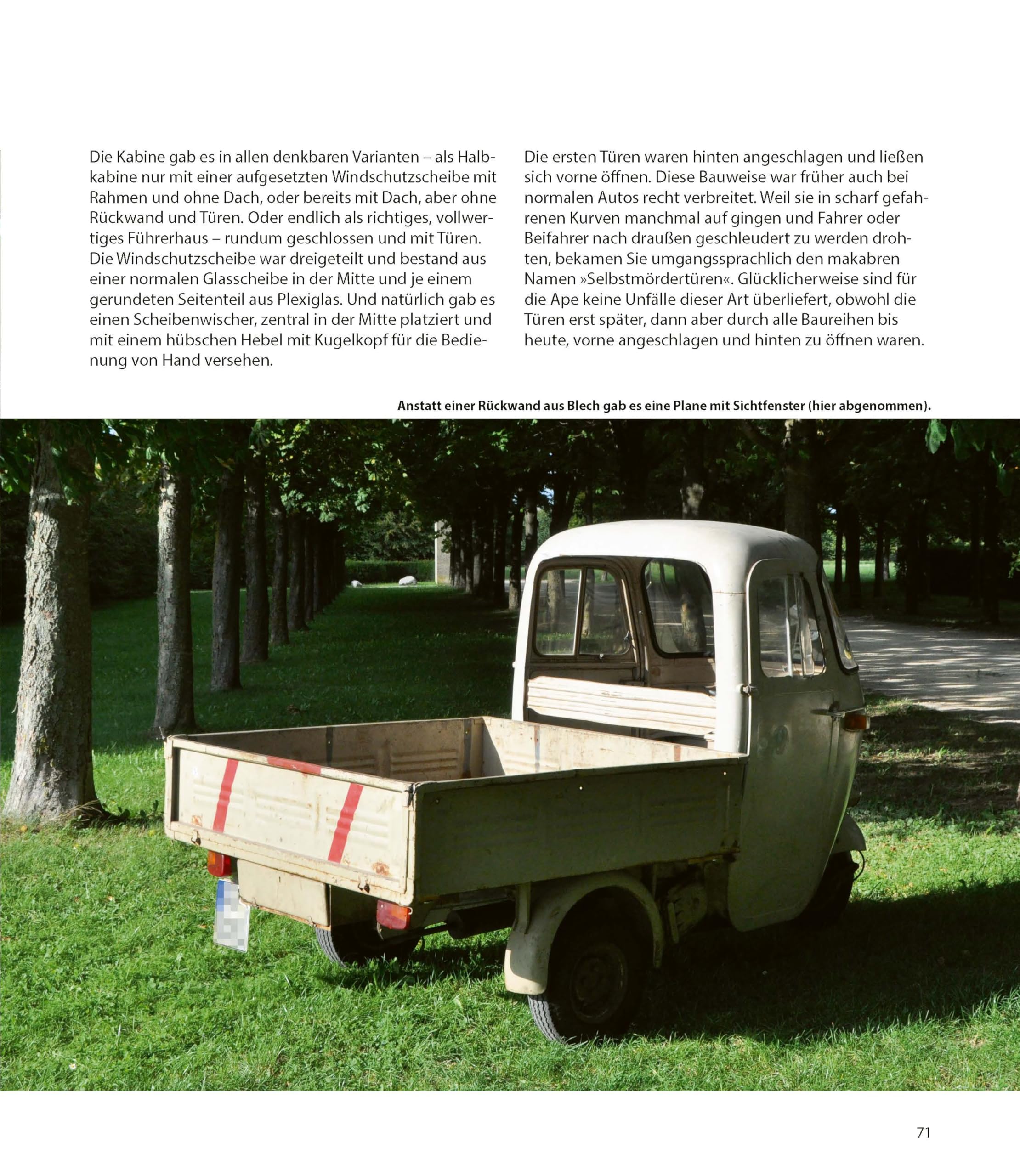 Piaggio Ape: Die fleißige Schwester der Vespa