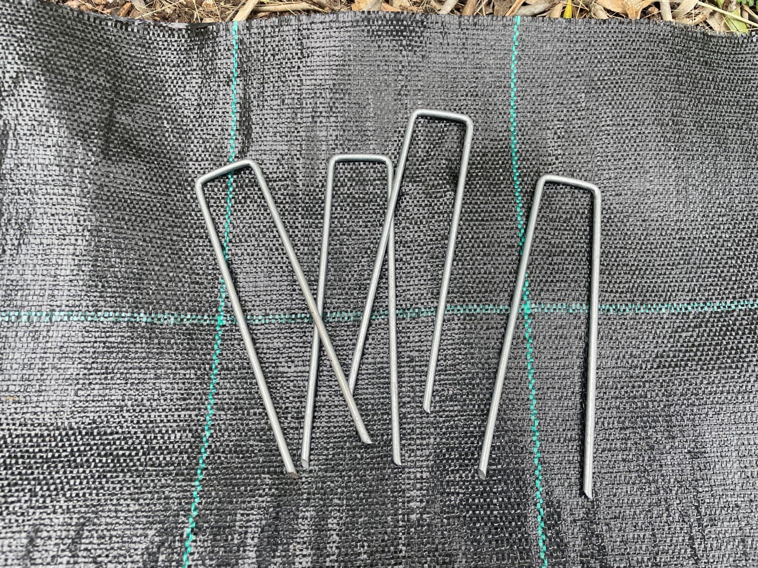 Sandbaggy 6 inch Landscape Sod Staples 9 Gauge Galvanized Steel ~ Great for Hard Soil - 20% Thicker Than Competition - Trusted by Farmers & Contractors Across USA 100 product thumbnail 8