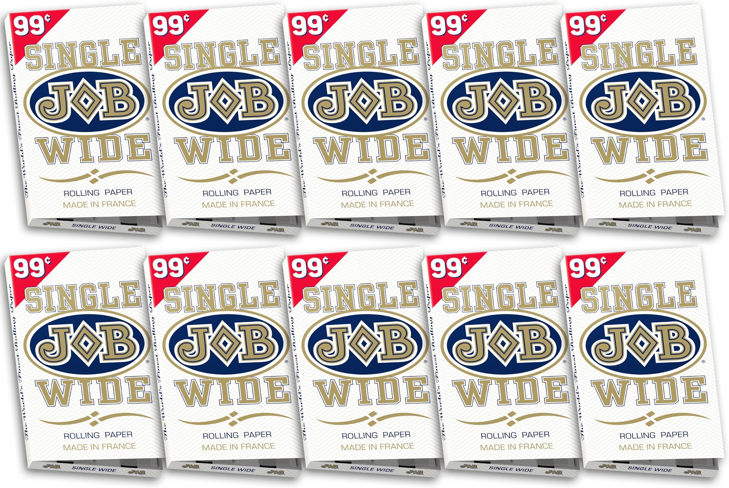 1.0 Single Wide Rolling Papers-10 Packs-32 Leaves each Pack