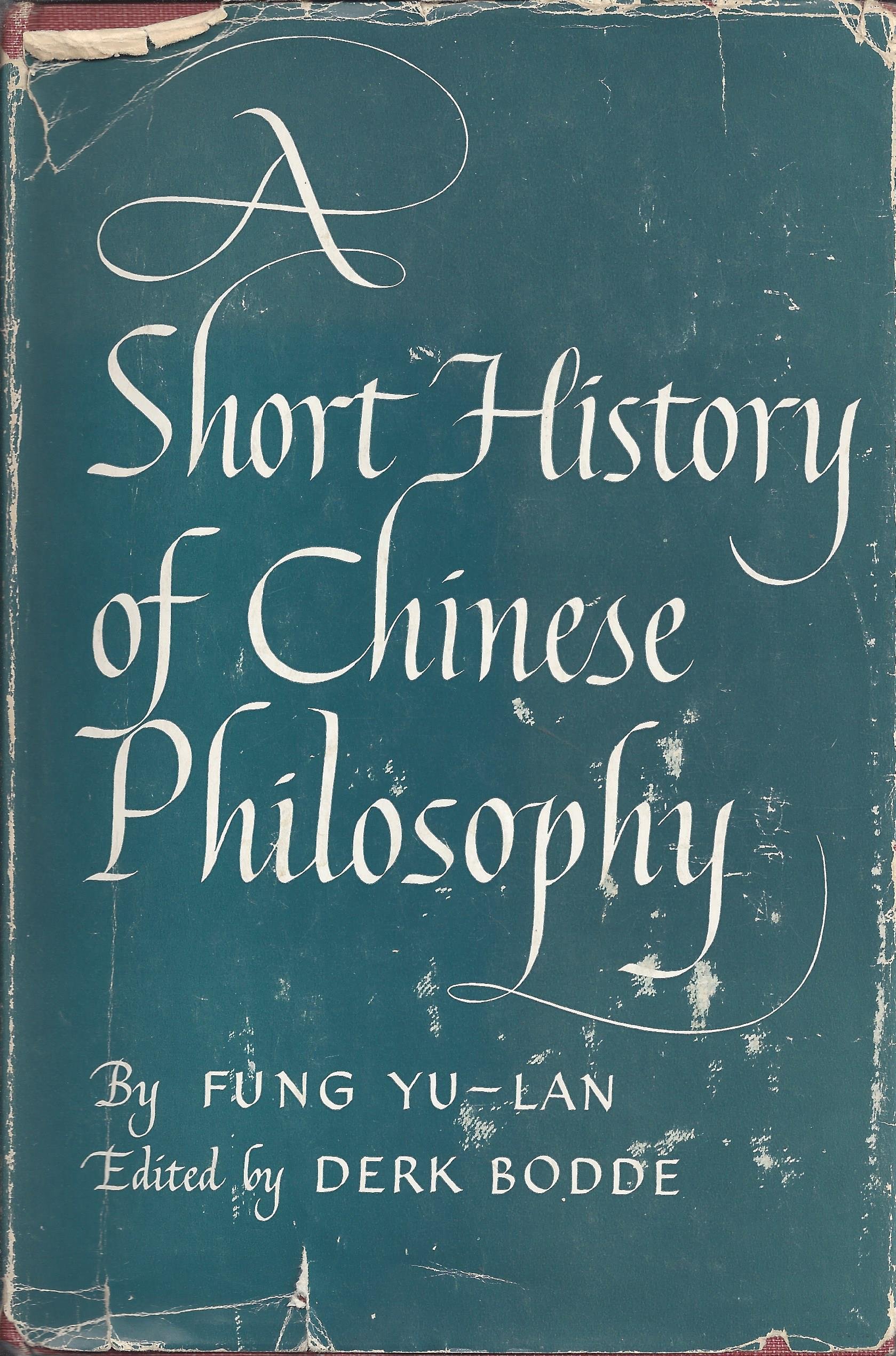 Buy Short History Chinese Philosophers — BookShops.in