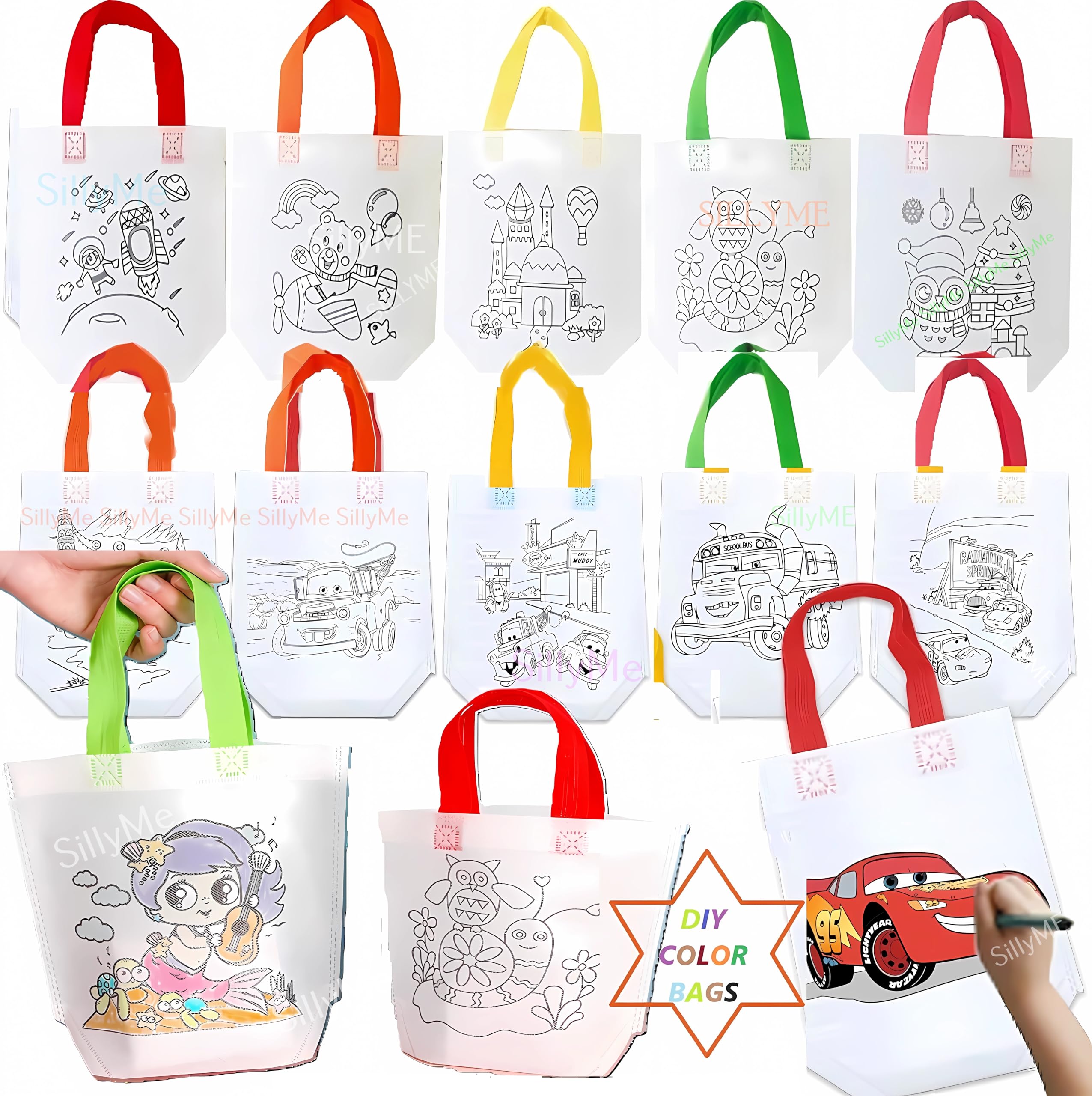 See full amazon price history chart for SILLYME Paper 12Pcs Diy Coloring Return Gifts Bags, Gift Covers For Return Gifts, Small - Hand Bag For Kids - Birthday Return Gifts For Kids Age 8 12 3 4 5, Multicolor SILLYME Paper 12Pcs Diy Coloring Return Gifts Bags, Gift Covers For Return Gifts, Small - Hand Bag For Kids - Birthday Return Gifts For Kids Age 8 12 3 4 5, Multicolor (B0D35S4JB2) Amazon Price History, Amazon Price Tracker