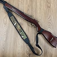 Vista 5 de HUNTPAL 2 Point Non-Swivel Gun Sling Shotgun Sling with Thumb Hole, Neoprene Padded No Need Drill Rifle Sling Shoulder Strap