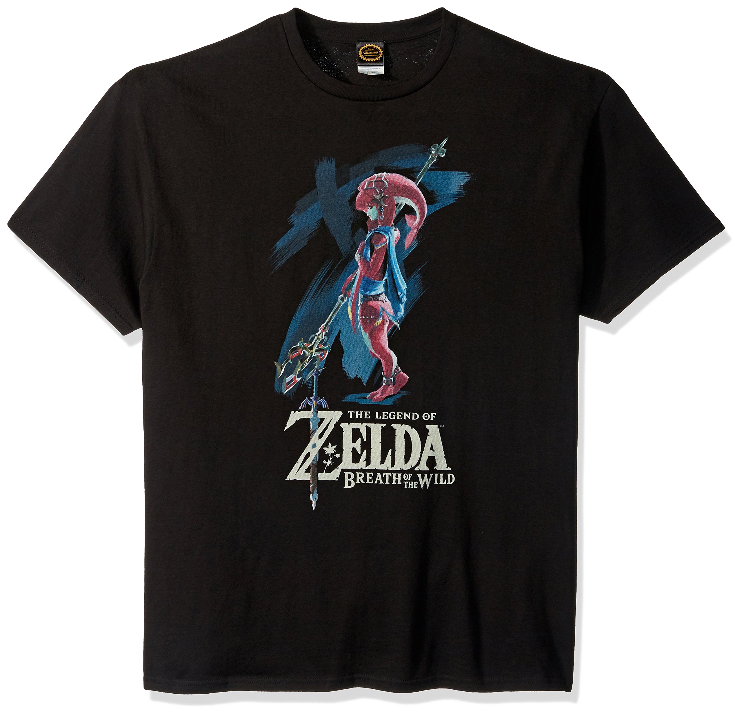 Nintendo Zelda Breath of The Wild Mipha Paint T-Shirt T-Shirt Uomo