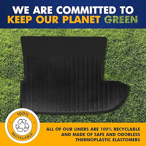 Miniatura 7 de Forro de carga prémium para Lucid Air 2022-2025 Sedan - 100% de protección, alfombrilla de maletero de automóvil de ajuste personalizado,