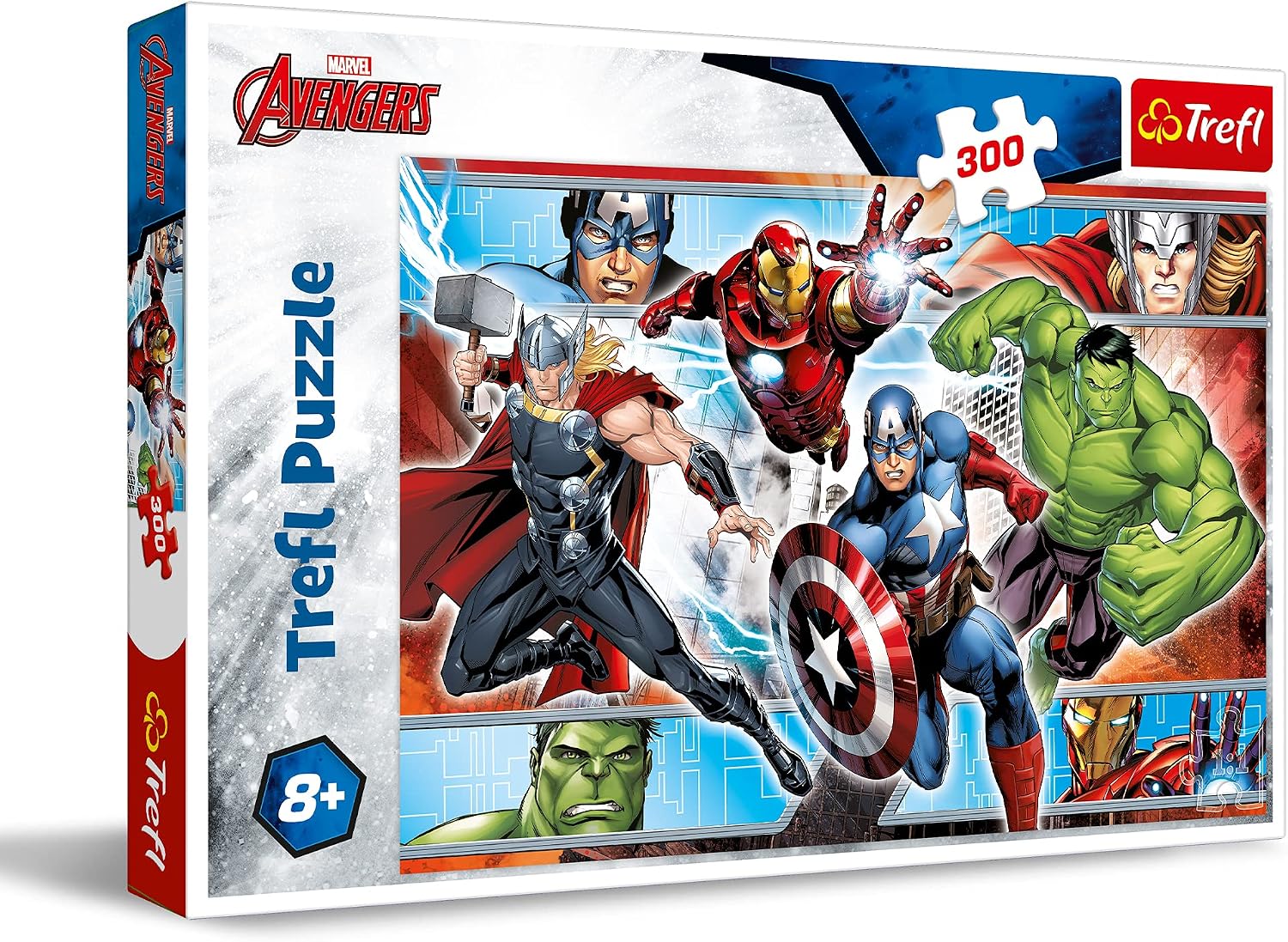 Trefl, Avengers Marvel 300 Piece Jigsaw Puzzle for Ages 8+: Buy Online ...