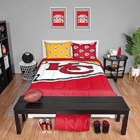 Vista 18 de FOCO Unisex-Adult NFL Team Logo Bed in a Bag Comforter Bedding 3-Piece Set