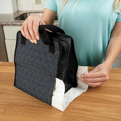 Miniatura 3 de Dr. Brown's Bolsa plegable y congelada para biberones, bolsa enfriadora esencial para lactancia materna, 6 biberones de almacenamiento de leche,
