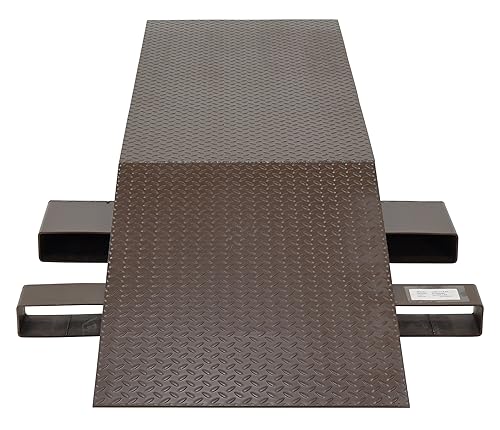 Miniatura 3 de Vestil SWR-24-8-84 Elevador de rueda de acero 84 pulgadas x 24 pulgadas x 8-14 pulgadas. 40,000 libras de capacidad, marrón