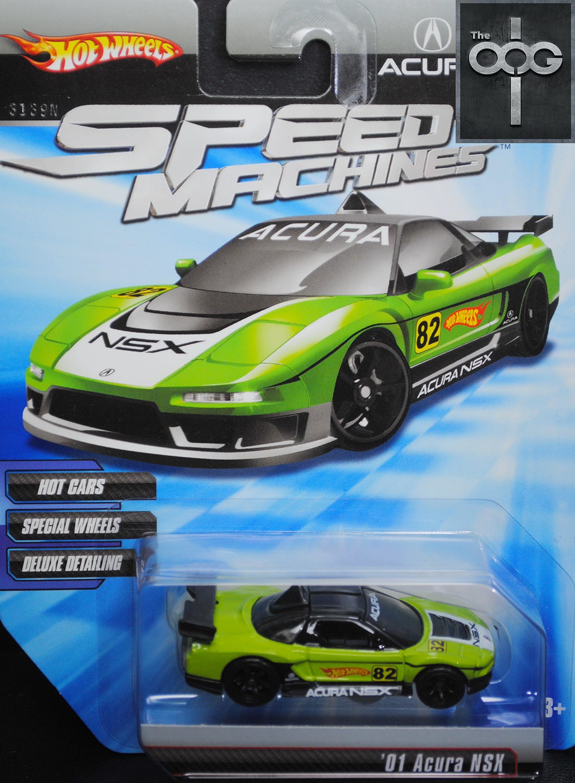 Hot Wheels Speed Machines '01 Acura NSX 1:64 Scale