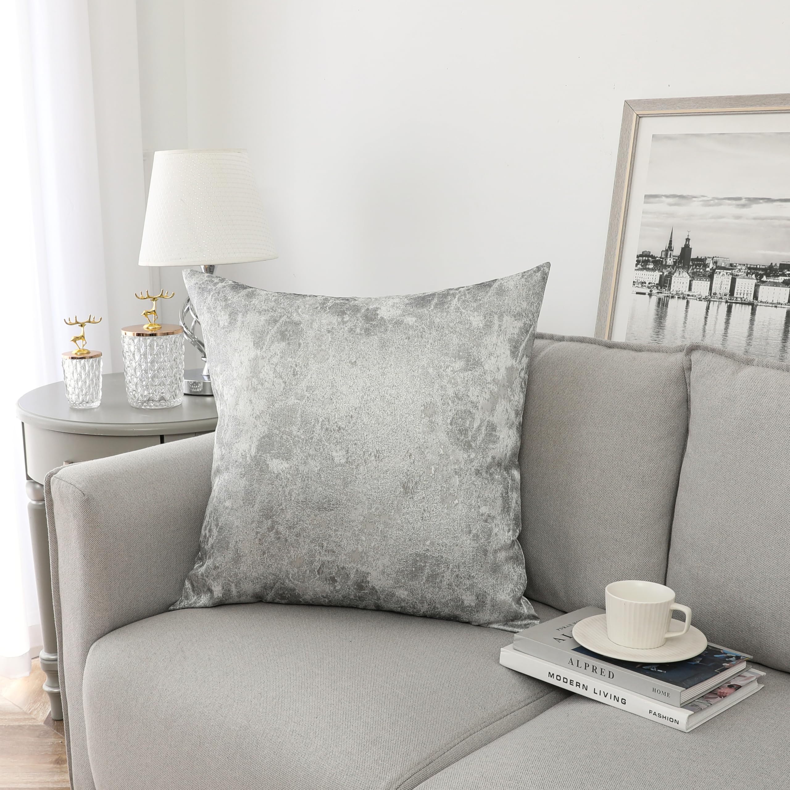 Housses de coussin fermeture éclair invisibles pour protéger vos coussins