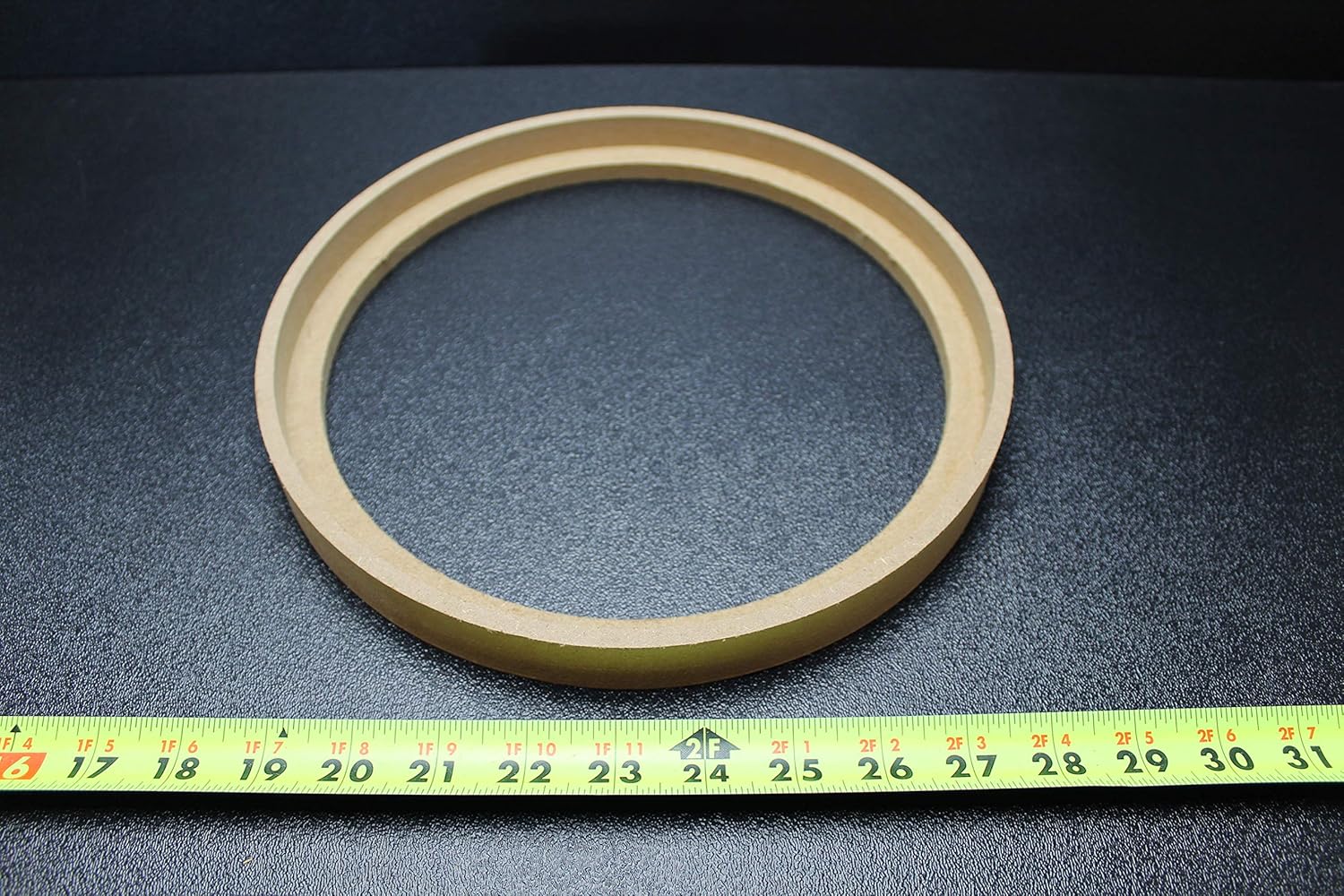 12 In Premium MDF" Subwoofer Spacer Ring - Premium MDF 3/4 Inch Thick – Atrend USA - Foto 2