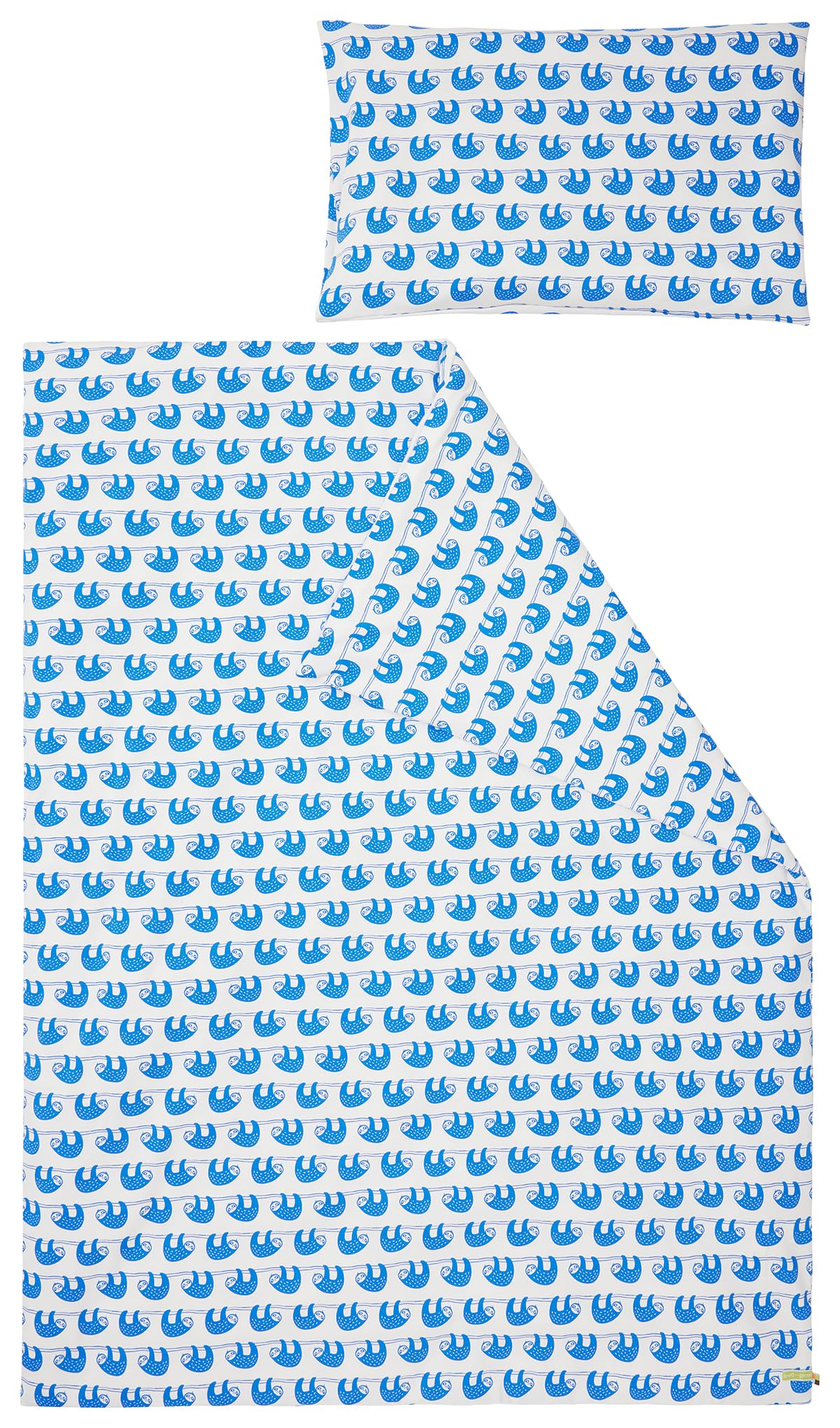 Kinder Jersey Bettwäsche-Set aus Bio Baumwolle 100 x 135cm, Kissen 40 x 60cm, GOTS zertifiziert