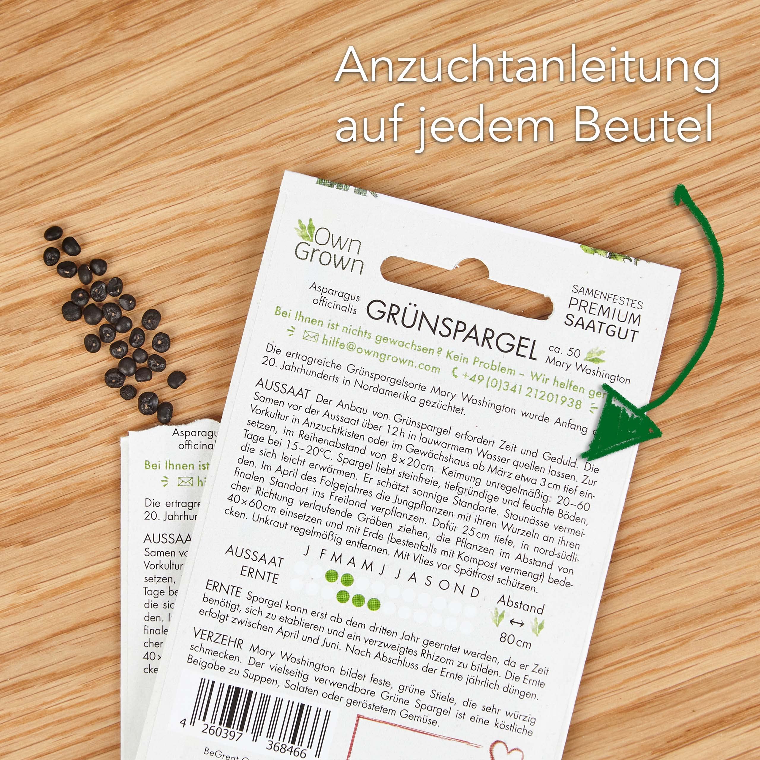 OwnGrown Gemsesamen Alte Sorten Set