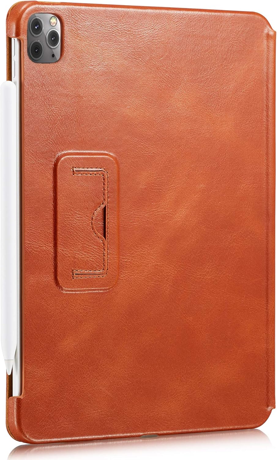 Bеѕt Sеllеr KAVAJ Case Leather Cover Berlin Works with Apple iPad Pro 11 2021/2020 Cognac-Brown Genuine Cowhide Leather with Built-in Stand Auto Wake/Sleep Function. Slim Fit Smart Folio Covers Exсluѕіvе KAVAJ Case Leather Cover Berlin Works with Apple iPad Pro 11 2021/2020 Cognac-Brown Genuine Cowhide Leather with Built-in Stand Auto Wake/Sleep Function. Slim Fit Smart Folio Covers