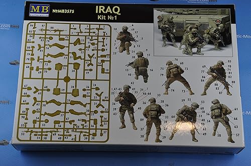 Miniatura 3 de Masterbox Iraq. KIT #1 Tropas estadounidenses 4 Figuras 135 Caja Maestra 3575