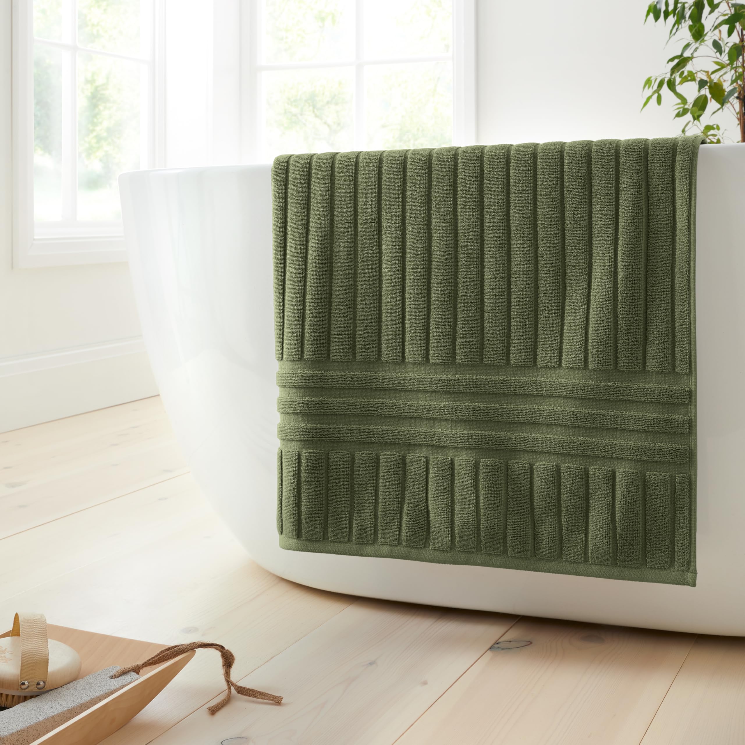 Bianca  Hotel Towel 600Gsm - Olive Green - Bath Towel