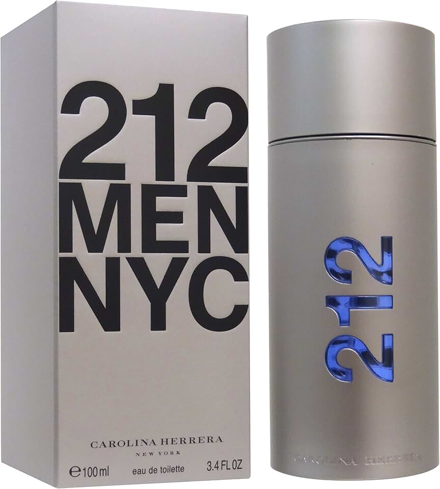 212 Men Nyc Carolina Herrera - Perfume Masculino - Eau de Toilette - 100ml, Carolina Herrera, 100